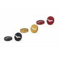 CNC Racing Fork Leg Plug Cap Set for Moto Guzzi V7 (2019+) CNC Racing Fork Leg Plug Cap Set for Moto Guzzi V7 (2019+)